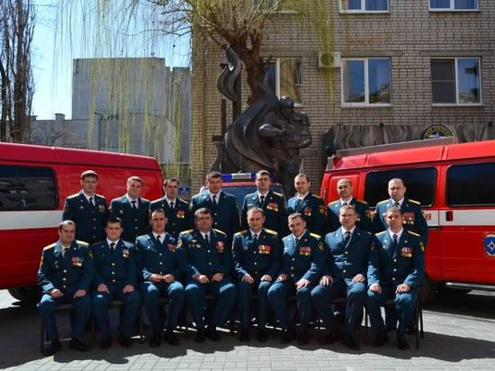 Служба пожаротушения Волгоградской области отметила 47-летие
