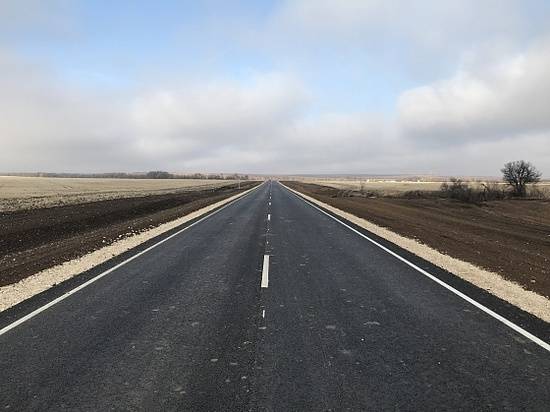 В Волгоградской области досрочно завершили капремонт ещё одной трассы