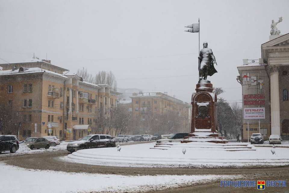 В Волгоградской области ожидаются бури и снегопад