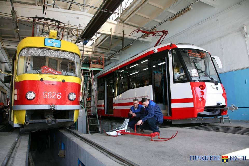 Волгоградский «Метроэлектротранс» снизил время ремонта трамваев благодаря нацпроекту «Производительность труда»
