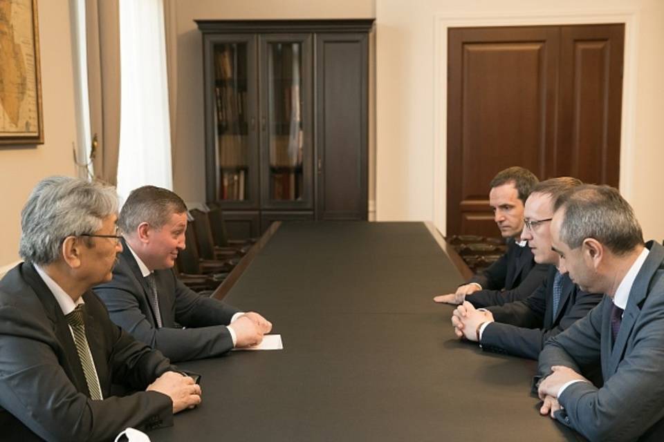Андрей Бочаров провел встречу с Александром Егоричевым