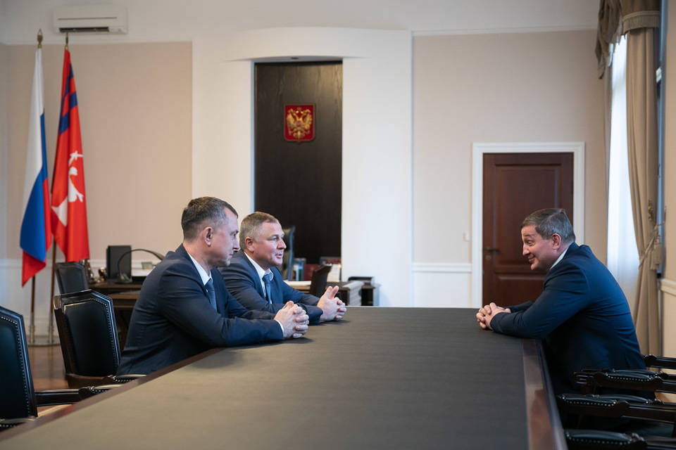 Андрей Бочаров познакомился с новым главой УФСБ