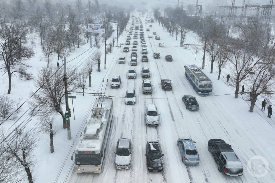 В Волгограде общественник призвала увидеть снегопад глазами детей