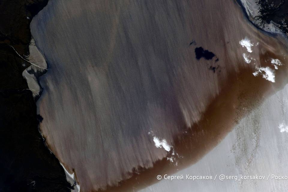 Космонавт показал, как с МКС выглядит волгоградское озеро Эльтон
