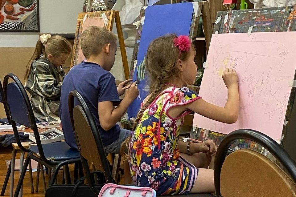 Новая студия живописи для детей в возрасте от 5 до 7 лет откроется в Волгограде