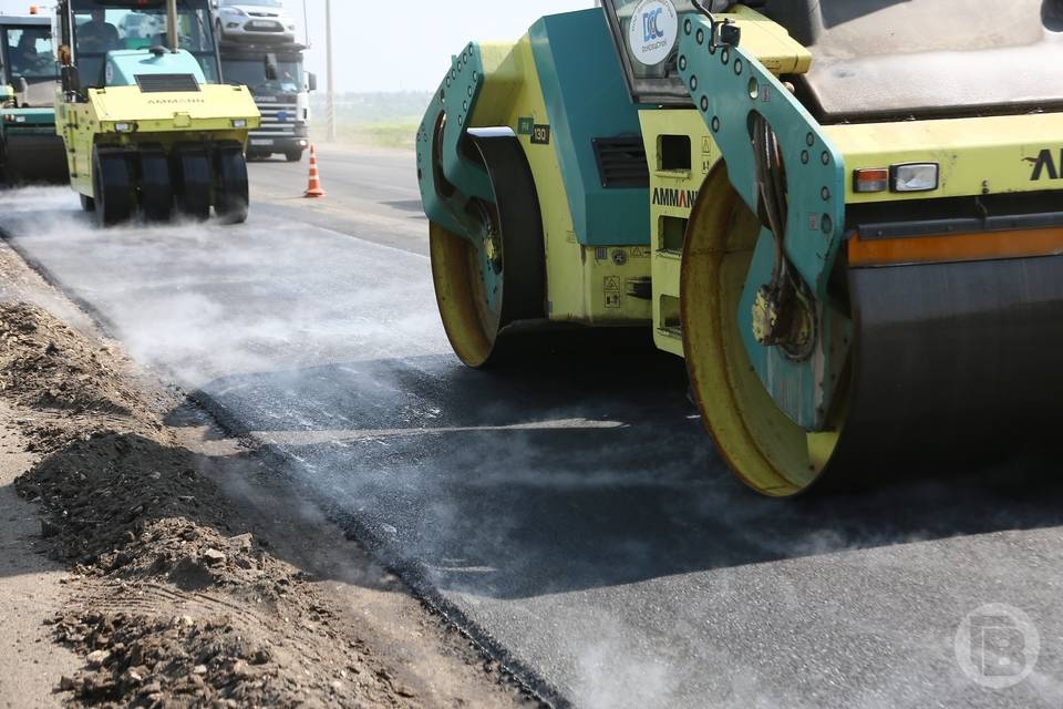В Волгоградской области дороги строят по программе «Стимул»