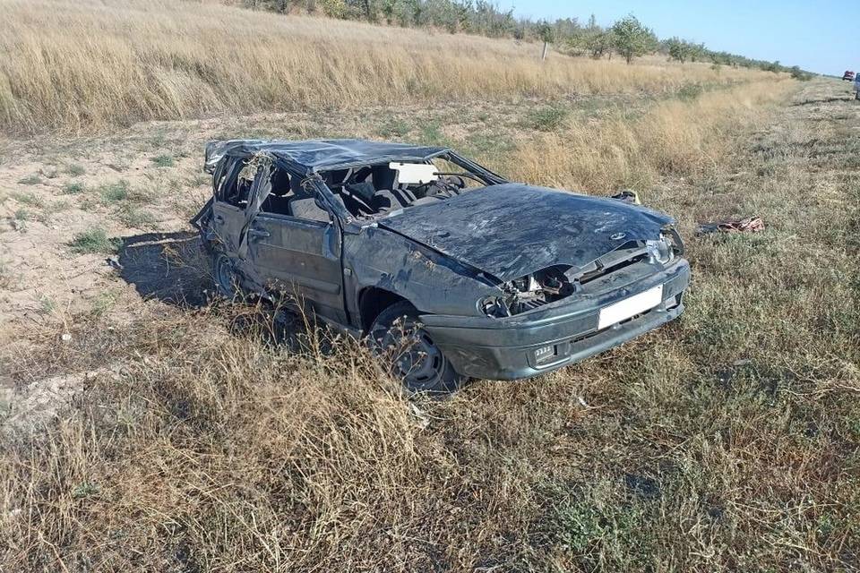 На юге Волгограда 19-летний водитель на "Ладе Приора" влетел в КамАЗ