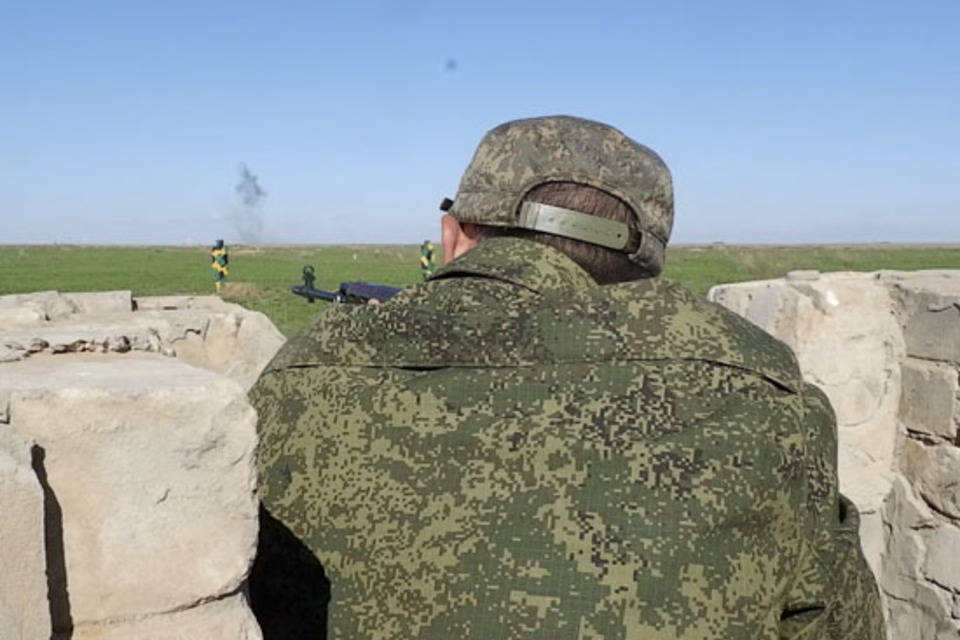 Мобилизованные из запаса снайперы устраняют соперника под Волгоградом