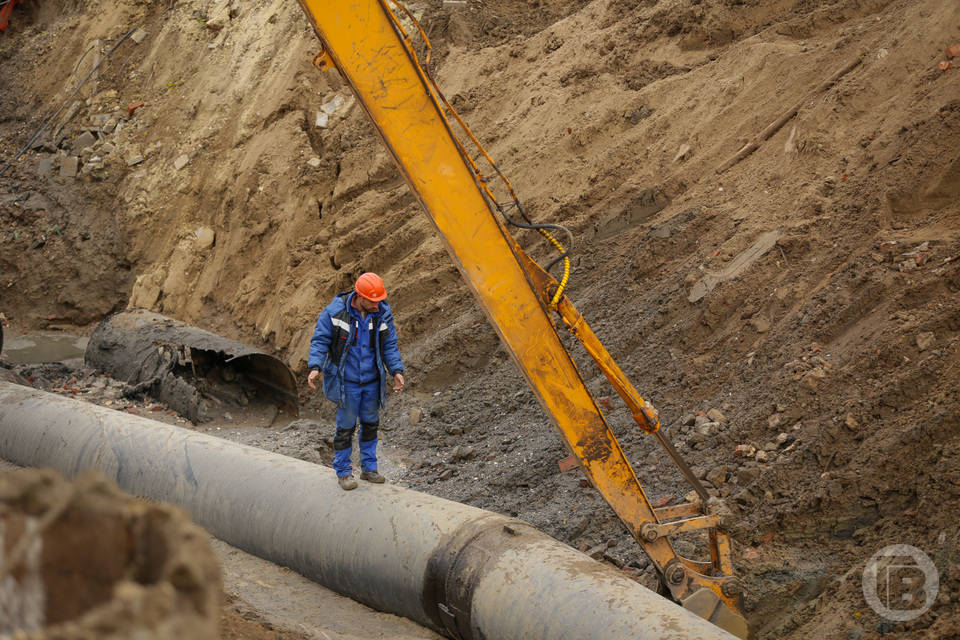 В Волгограде завершен монтаж второй ветки канализационного коллектора