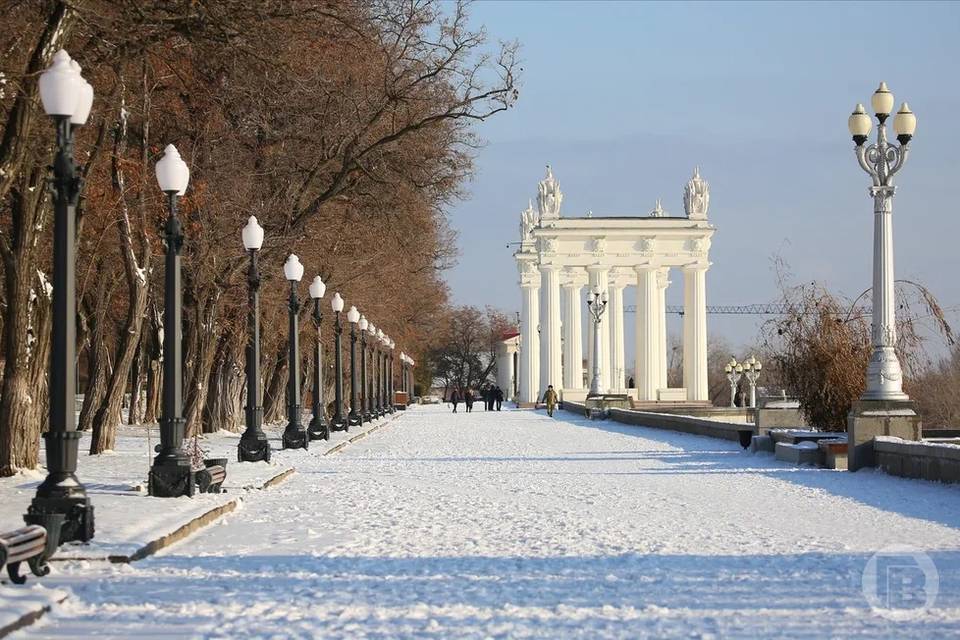 С приходом календарной зимы в Волгограде выпадет снег