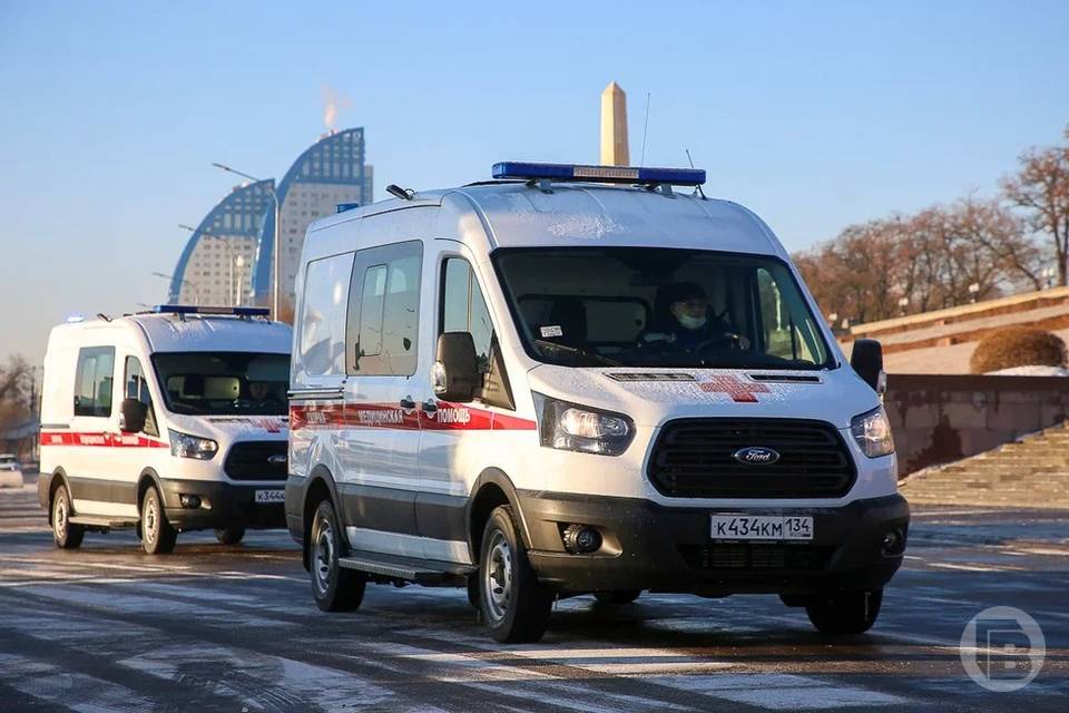 В центре Волгограда в аварии пострадал семилетний мальчик