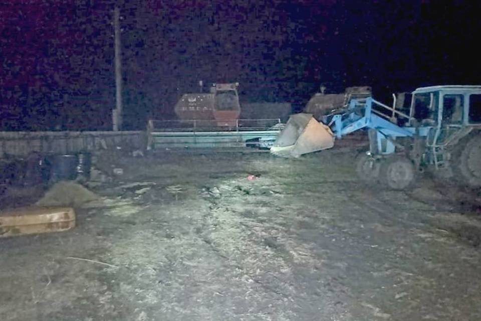 Под Волгоградом женщину задержали за попытку поджога трактора жителя соседнего хутора