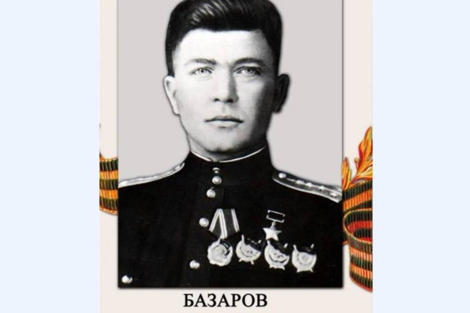 В Волгограде установят баннер с портретом Героя Советского Союза Ивана Базарова