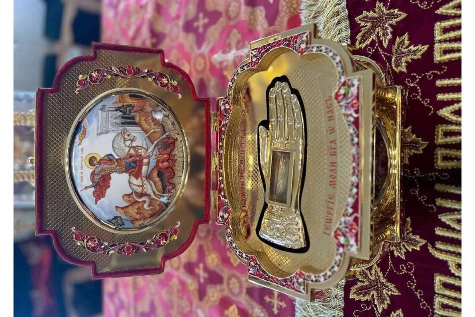 В сентябре в Волгоград привезут ковчег с мощами великомученика Георгия Победоносца