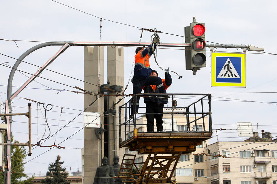 В Волгограде появились новые «умные» светофоры