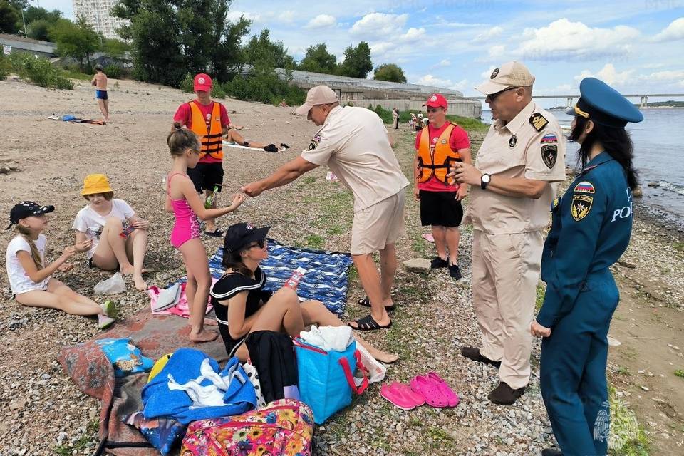 Волгоградские спасатели вновь прошлись рейдом по "диким" пляжам