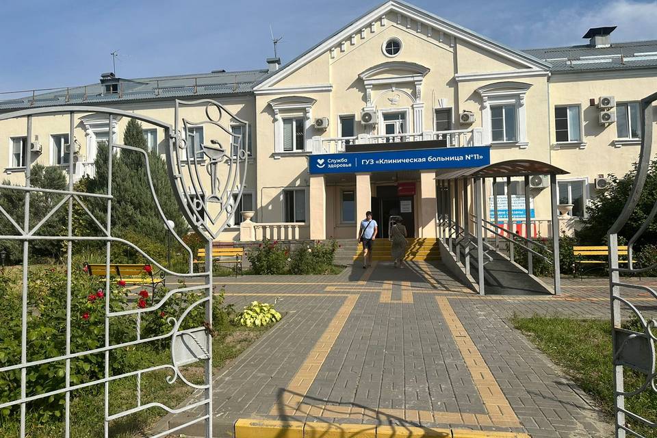 В Советском районе Волгограда подрядчик завершил капремонт больницы №11