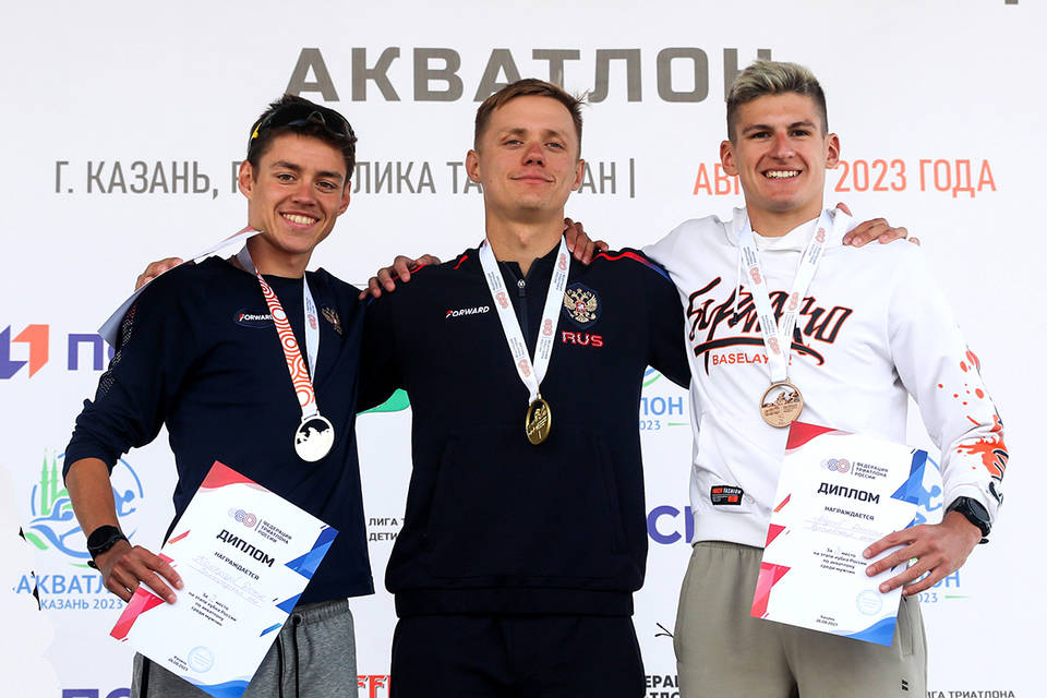 Волгоградцы успешно выступили в финале Кубка России по акватлону