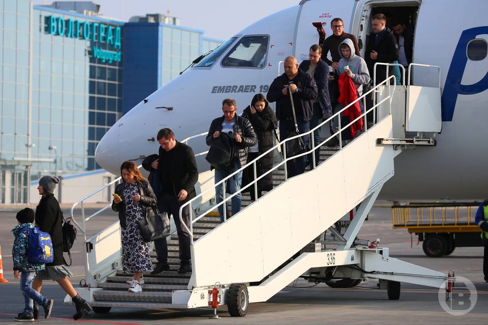 В аэропорту Волгограда пассажиропоток увеличился на 16%