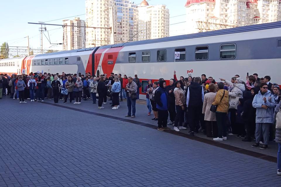 В Волгоград прибыл туристический поезд «Вагон знаний»