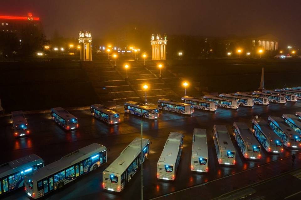 В Волгограде первыми пассажирами новых автобусов станут болельщики матча Россия — Куба