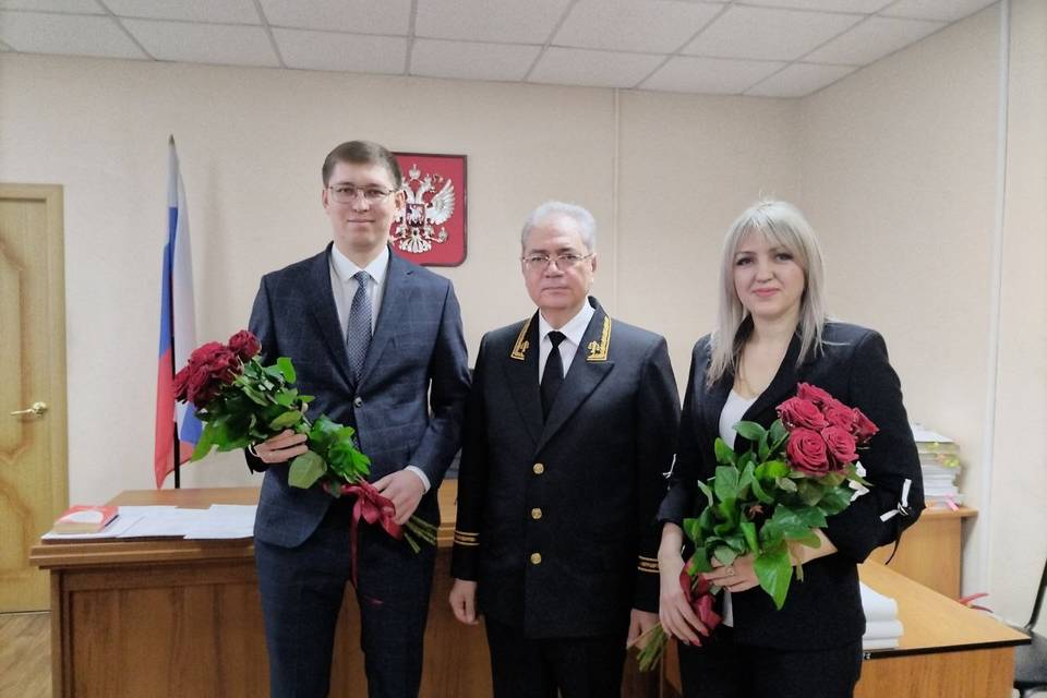 Двух новых федеральных судей представили в суде Волгограда