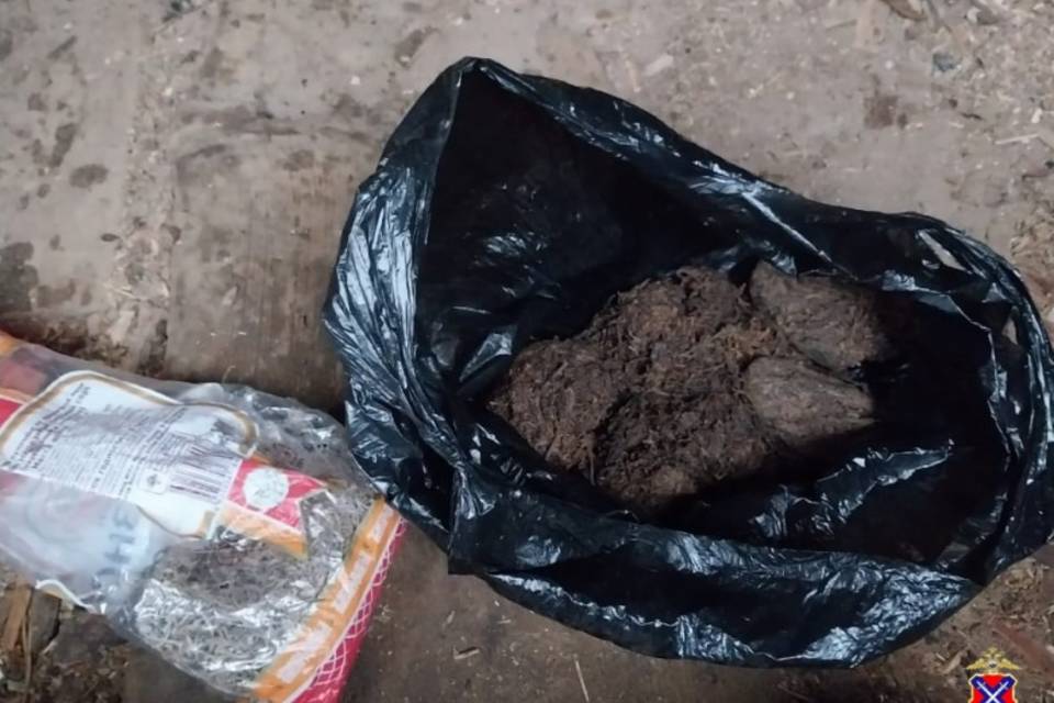 Пакеты с наркотиком нашли в доме мужчины под Волгоградом