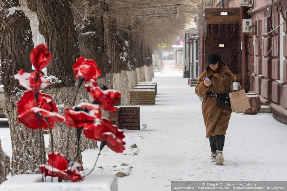 Снег и дожди ожидаются в Волгограде 26 декабря