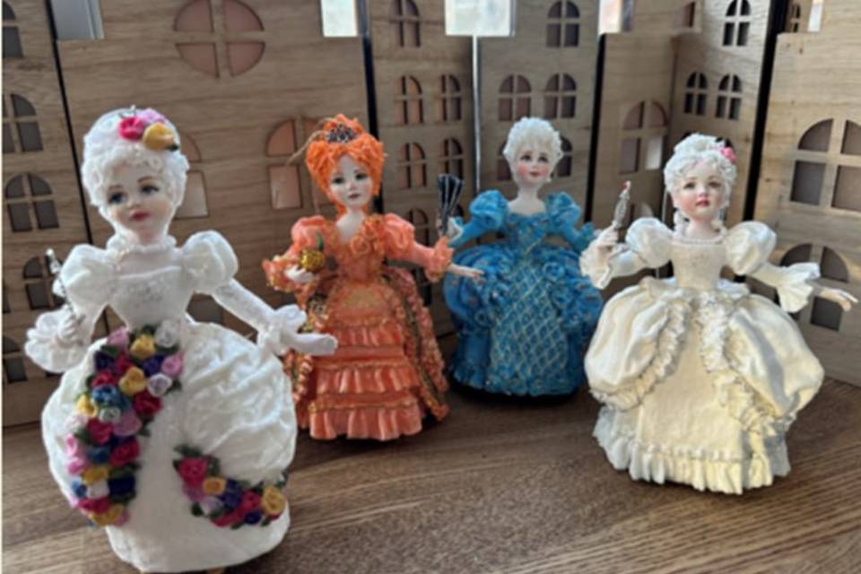 Авторские куклы художницы из Волгограда представлены в Москве