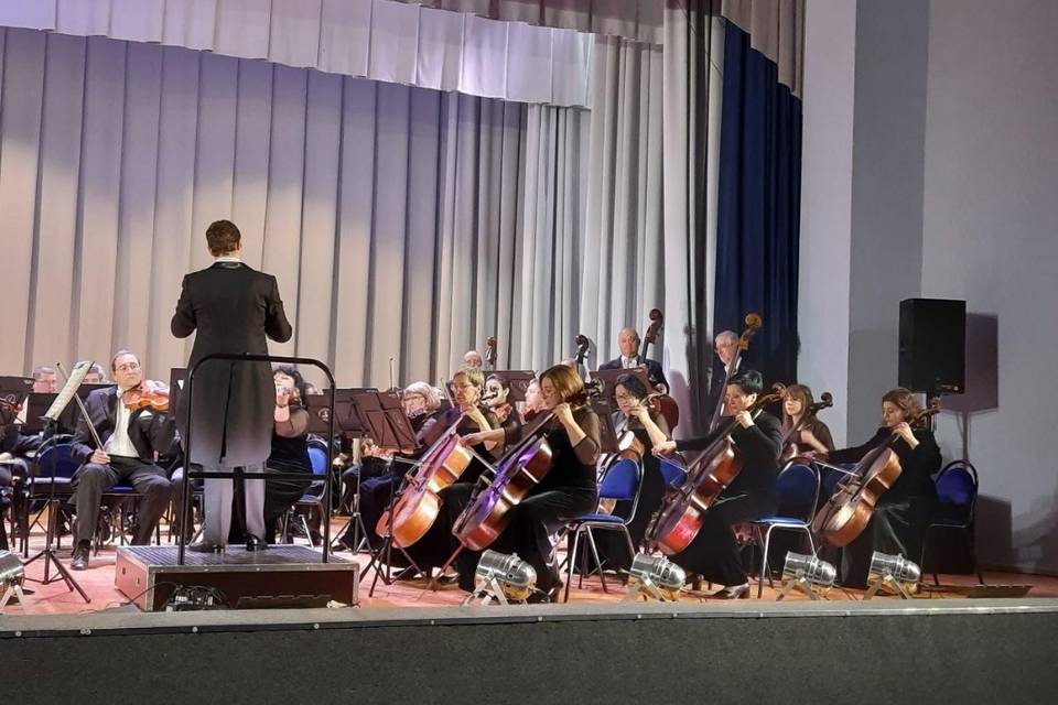 Под Волгоградом дал концерт Донецкий симфонический оркестр