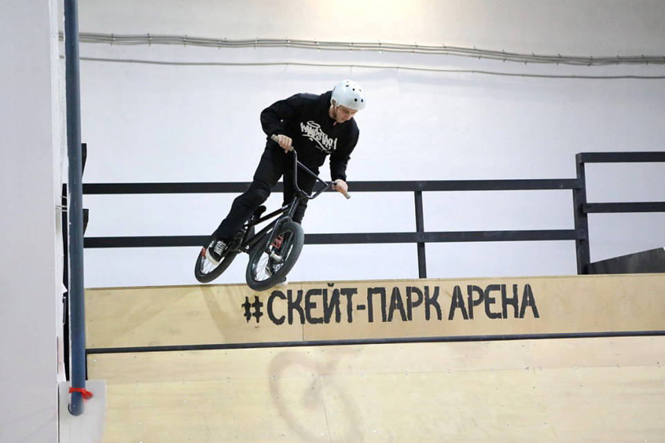 На стадионе «Волгоград Арена» открылся первый скейт-парк