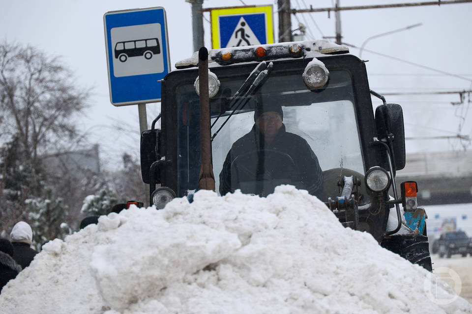 В Волгограде дорожники ждут «Ольгу» в режиме повышенной готовности