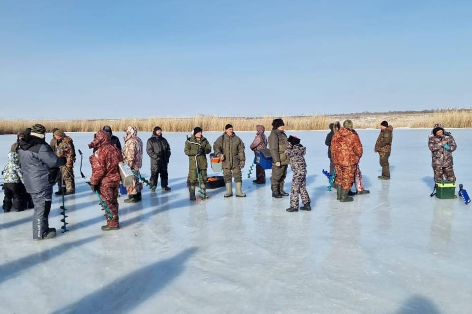 В Волгоградской области проходят соревнования по ловле хищной рыбы со льда