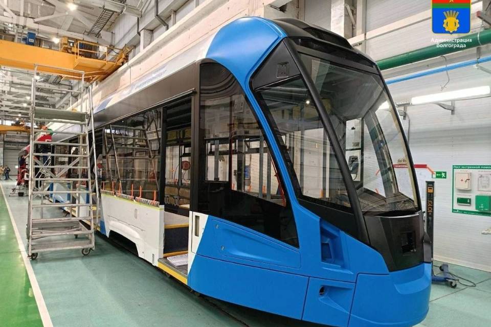 Для Волгограда подготовлен первый трамвай «Львенок»