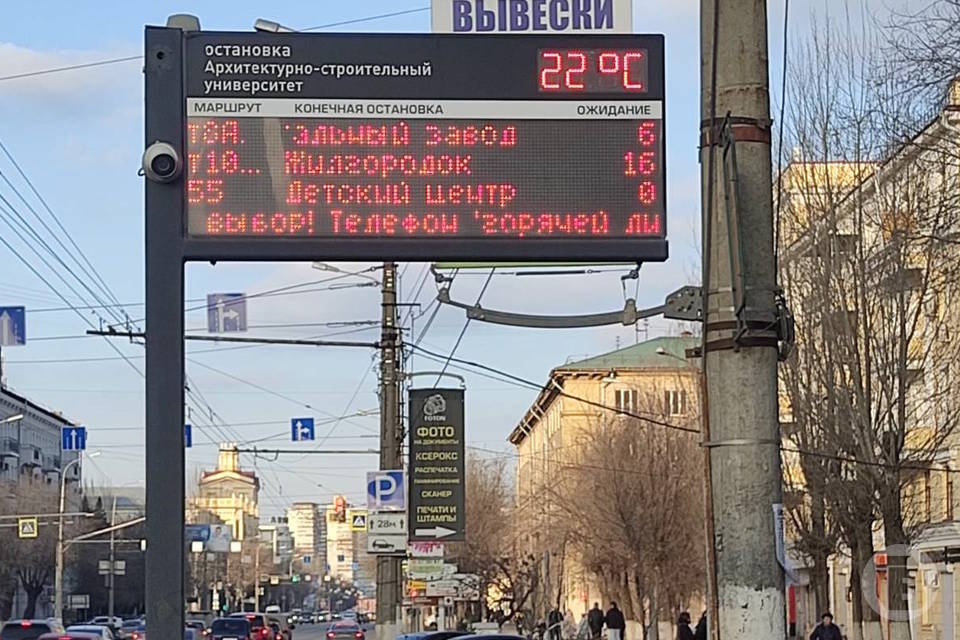 В Волгограде внезапно потеплело до +22 градусов