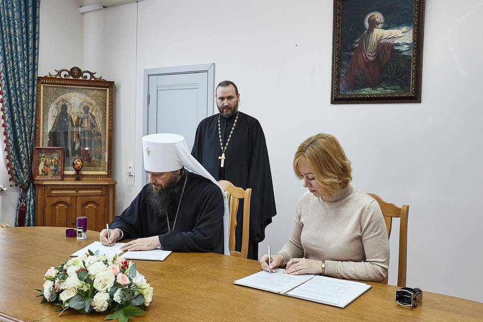 Волгоградская епархия подписала соглашение о поддержке участников СВО