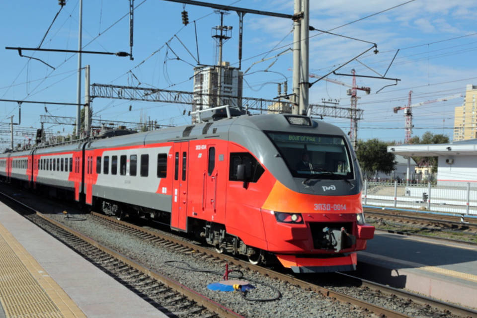 1 и 8 апреля изменится расписание поезда Волгоград-1 – Арчеда
