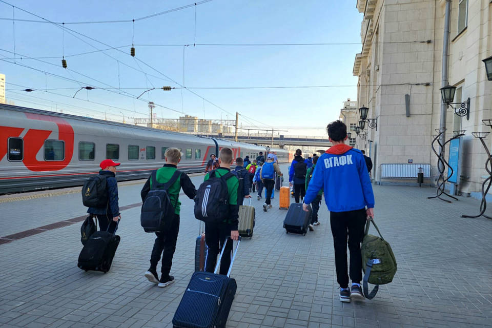 В Волгоград приехали юные спортсмены из Белгорода