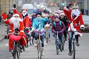 В Волгограде в Старый Новый год пройдет зимний велопарад
