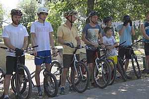 В Волгограде открылась площадка для велотриала