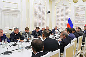 В Волгограде Вячеслав Володин и Али Лариджани обсудили развитие межпарламентских отношений РФ и Ирана