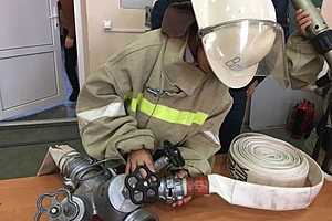 Волгоградские школьники посетили кафедру «пожарной безопасности»