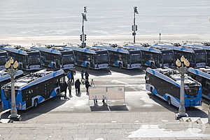56 новых троллейбусов были переданы в Волгоград