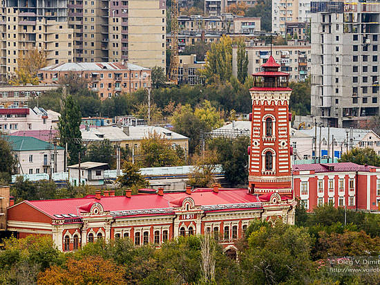 Каланча волгоград фото Здание пожарной каланчи в центре Волгограда намерены передать краеведческому муз