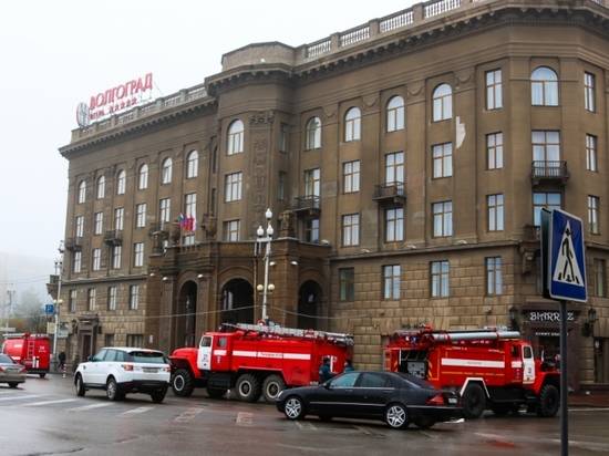 Спасатели «потушили пожар» в гостинице «Волгоград»
