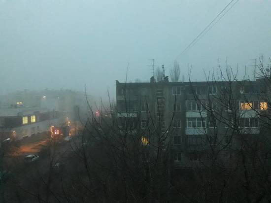 На Волгоград опустился густой туман