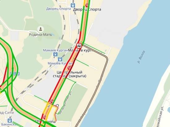схема развязки на мамаевом кургане