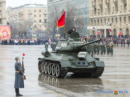 2 февраля в честь Сталинградской победы в Волгограде пройдет грандиозный  парад