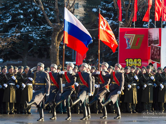 1500 военных примут участие в параде 2 Февраля в Волгограде