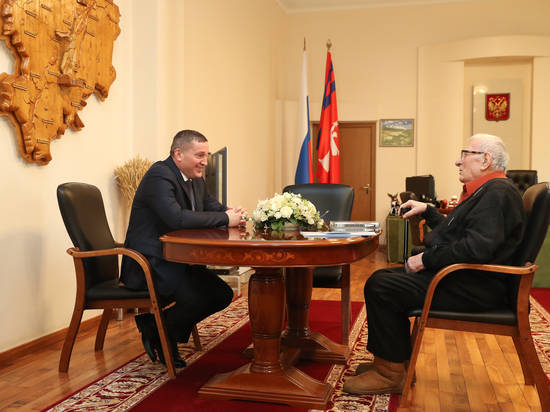 Губернатор Андрей Бочаров обсудил с ветераном Максимом Загорулько подготовку к 2 Февраля